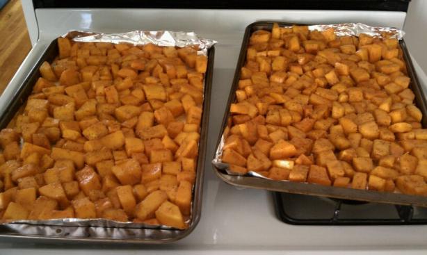 Spice-Roasted Butternut Squash With Smoked Sweet Paprika. Photo by djscotec