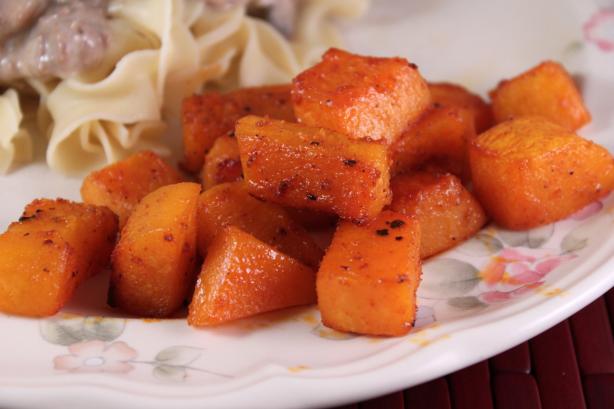 Spice-Roasted Butternut Squash With Smoked Sweet Paprika. Photo by SashasMommy