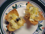 Cheesy Artichoke Cups