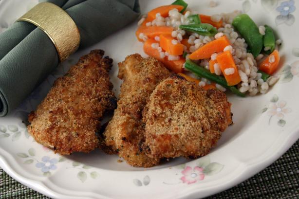 Kittencal's Easy and Delicious Ranch-Parmesan Chicken. Photo by SashasMommy
