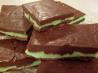 Layered Mint Fudge. Recipe by Lainey6605