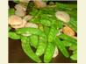 Snow Peas With Water Chestnuts. Recipe by Annacia