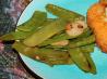 Snow Peas With Water Chestnuts. Recipe by Annacia