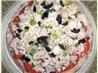 Greek Chicken Pita Pizzas. Recipe by Hey Jude