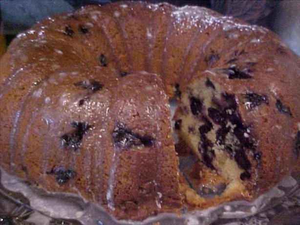 Blueberry Bundt Cake. Photo by LorenLou