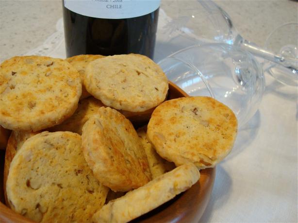 Savoury Cheese & Walnut Sables for Cocktails and Parties!. Photo by JoyfulCook