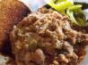 Best Pork 'n Beans and Hamburger Casserole. Recipe by Sharon the Rocket