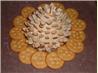 Pinecone Cheese Spread. Recipe by Lucky Clover