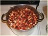 Skillet Chicken Nachos. Recipe by Golfladee