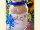 Raisin Butterscotch Chip Cookies in a Jar Mix