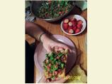 Bacon, Lettuce and Tomato Bruschetta. Photo by God's_sugarcookie