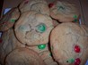 Sarah's  M & M Cookies. Recipe by Hill Family