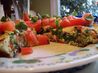 Vegetable Frittata With Asiago Cheese