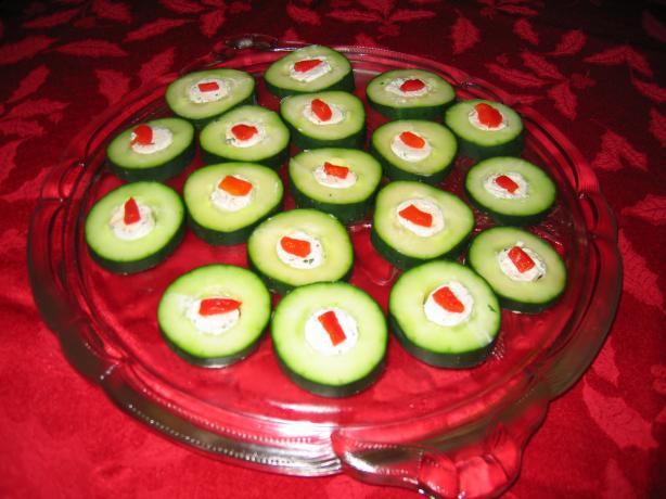 Stuffed Cucumber Slices. Photo by Babs7