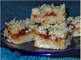 Sarah's Nutty Coconut Jam Bars