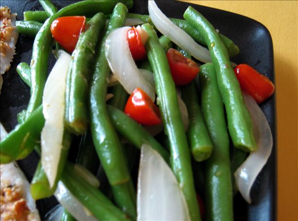 Lemony Green Beans. Photo by Geema