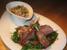 Lamb Chops With Red Wine and Rosemary Sauce