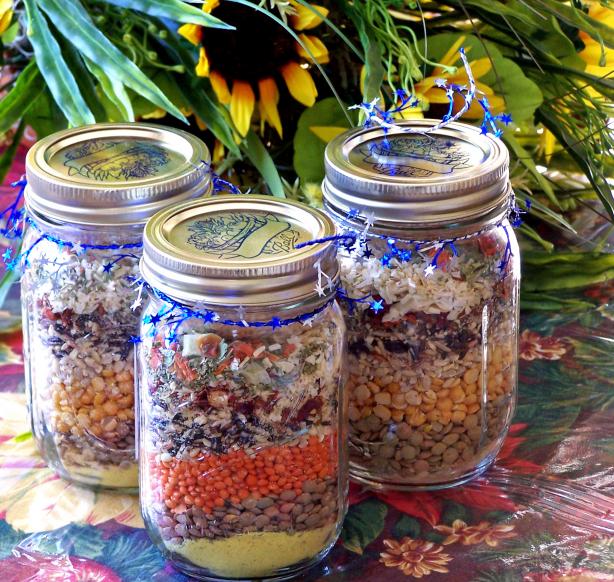 Good Luck Soup in a Jar. Photo by Rita~