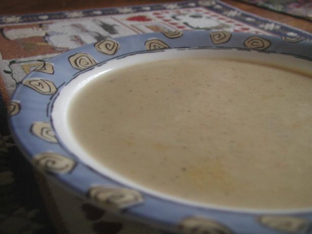 Dixie Stampede Homestyle Cream of Vegetable Soup - Authentic. Photo by mailbelle