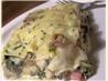 White Chicken and Ham Lasagna. Recipe by PrincessSarahNP
