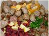Auberge Cranberry and Sausage Stuffing With Chestnuts and Orange. Recipe by French Tart