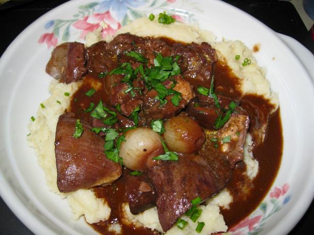 Coq Au Vin (Chicken With Wine). Photo by threeovens