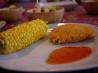 Cornmeal Crab Cakes. Photo by Lazarus