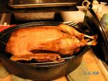 Roast Goose With Juniper Sauce