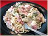Fettuccine With Creamy Ham Sauce