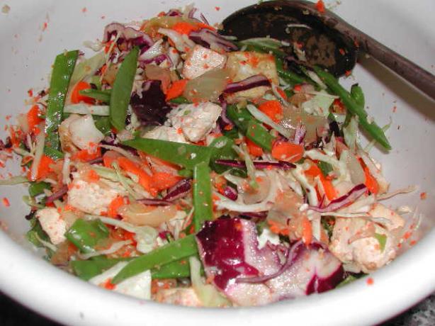 Spicy Sesame Tofu Salad (Vegetarian Times)
