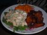 sweet and spicy hot wings