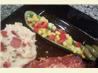 Corn and Bell Peppers Stuffed Zucchini. Recipe by lazyme
