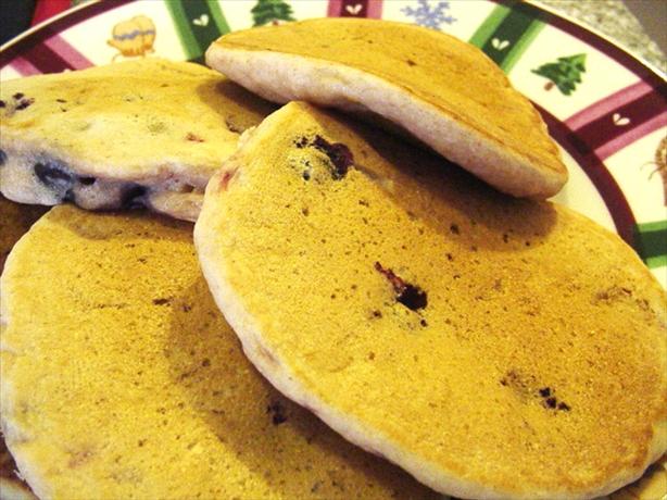 Fruity Oatmeal Pancakes (Eggless & Dairy Free). Photo by Trixyinaz