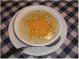 Cream of Broccoli Soup. Photo by Kayne