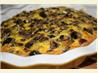 Cheesy Swiss Ham and Egg  Bake With Potato Crust. Recipe by Kittencalskitchen