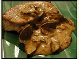 Pig 'n' Shrooms (Pork Medallions With Mushroom Sauce)