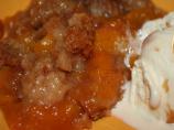 Crock Pot Peach Dump Dessert. Photo by SecretIngredients