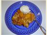 Crock Pot Peach Dump Dessert