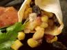 Corn and Black Bean Wraps. Recipe by bernrome