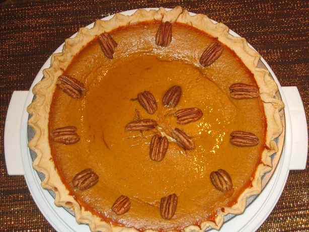 Grandma's Pumpkin Pie. Photo by Super San Mateo Chefs