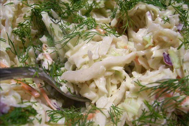 Esther's Dill Coleslaw. Photo by HeatherFeather
