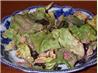 Lettuce, Raisin and Walnut Salad With Creamy Raspberry Dressing. Recipe by acerast