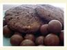 Chocolate Malted Whopper Cookies. Recipe by RiBigMouth