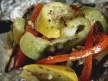 Grilled Vegetable Salad With Oregano Dressing