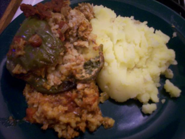 My Own Slow Cooker Stuffed Bell Peppers. Photo by Lynne the Pirate Queen