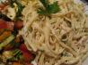 Linguine and Smoked Chicken With Mustard