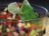 Black Bean & Black-Eyed Pea Salsa. Recipe by Cookin'Diva