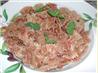 Bucatini Alla Lipari (Bucatini With Nut Pesto and Tomato Sauce. Recipe by Kumquat the Cat's friend