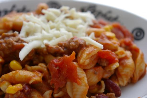 Chili Mac (Cooking Light). Photo by Redsie