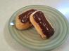 Cream Puffs or Eclairs With Vanilla Pastry Cream. Recipe by pattikay in L.A.